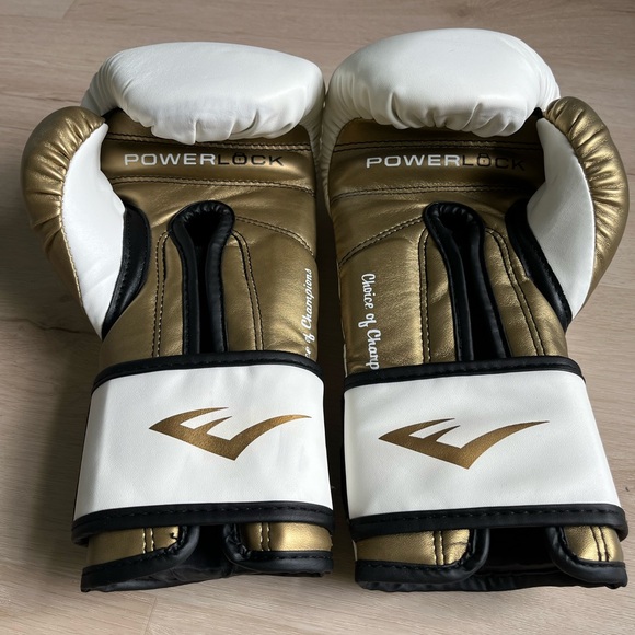 Everlast Powerlock Training Gloves Boxing - Picture 4 of 5